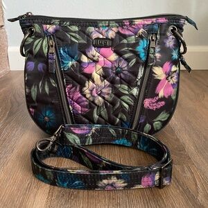 Lug Swivel Convertible Crossbody Bag, In Bloom pattern